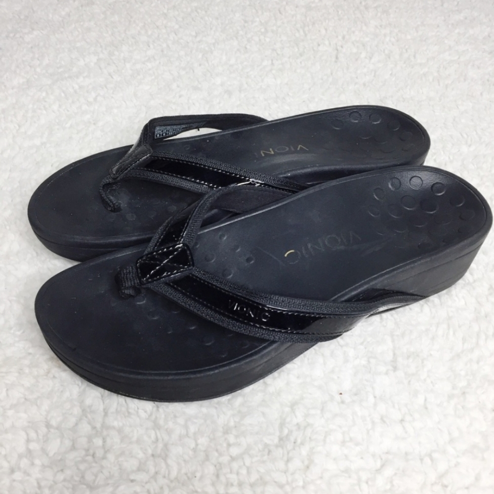 Vionic High Tide Platform Sandals Size 8